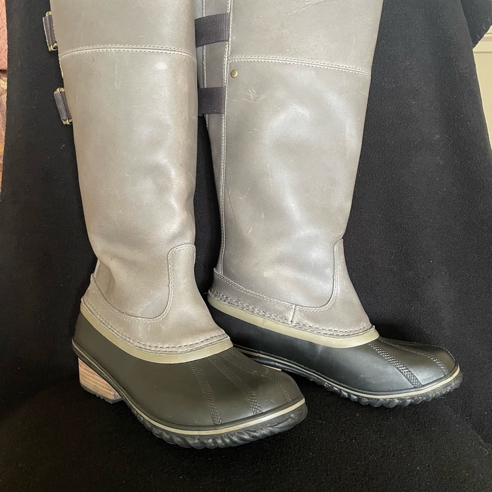 Sorel Slimpack Ridding Equestrian Boots sz 8